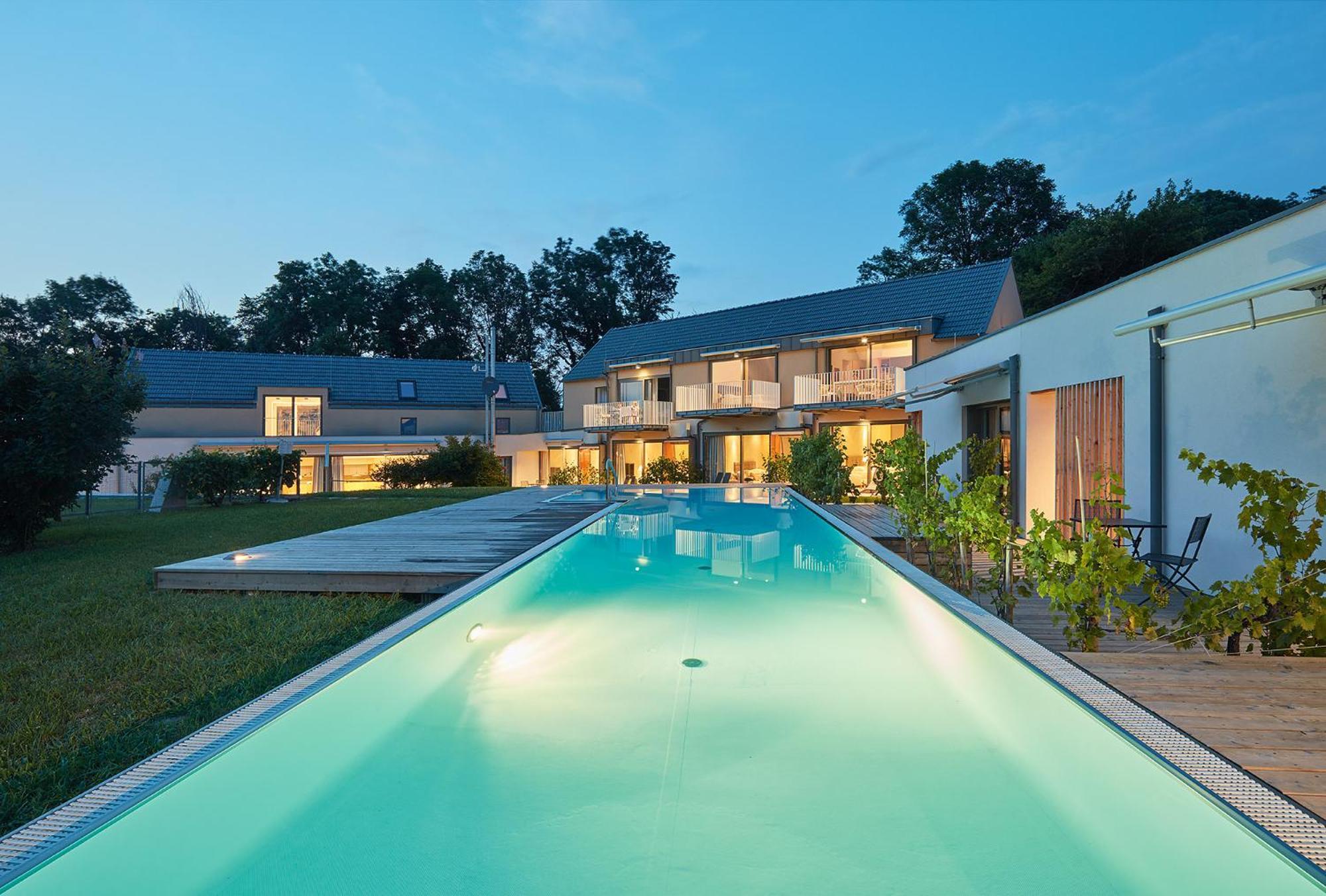 Hideaway An Der Weinstrasse - Pool & Sauna - Apartments Anderlage ชปีลเฟลด์ ภายนอก รูปภาพ