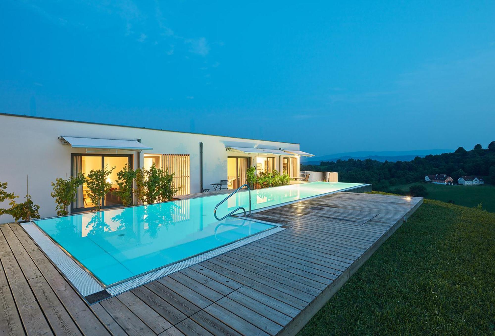 Hideaway An Der Weinstrasse - Pool & Sauna - Apartments Anderlage ชปีลเฟลด์ ภายนอก รูปภาพ